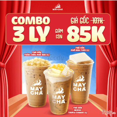 CB TS PM TƯƠI, MOCHI 3CHEESE, TC PHÔ MAI