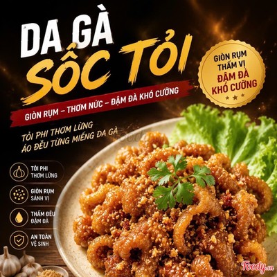 Cơm Da Gà Sốc Tỏi
