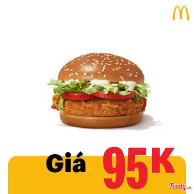 Burger Gà Cay