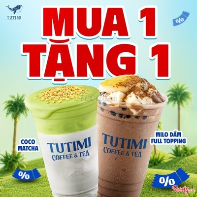 Mua 1 Milo Dầm Full Topping (L) tặng 1 Coco Matcha (L)