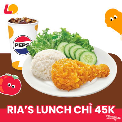 Cơm gà sốt phô mai + Pepsi (S)