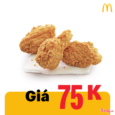 3 Cánh Gà Cắt Khúc McWings