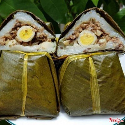 Combo 2 Bánh Giò Nóng ( 2 trứng cút + thịt)