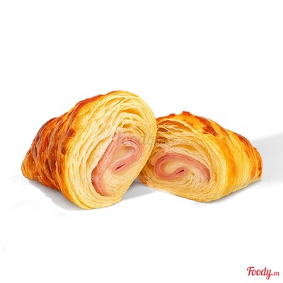 BÁNH NGÀN LỚP PHÔ MAI THỊT NGUỘI - HAM & CHEESE CROISSANT