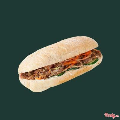 Coconut-glazed Pork Ciabatta