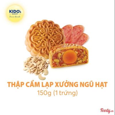 KiDo Thập Cẩm Lạp xưởng Ngũ Hạt 1 Trứng (150gr)
