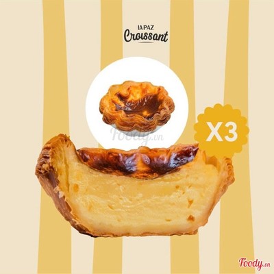 Combo 3 bánh Tart Trứng Truyền thống