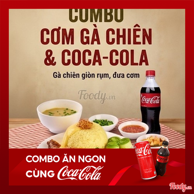 [PNS] Combo Cơm Gà Chiên và Coca