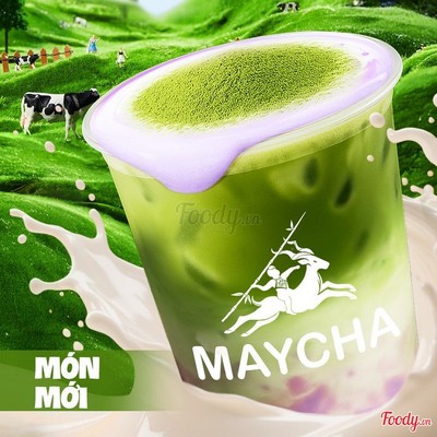 Matcha Latte Khoai Môn Nghiền L