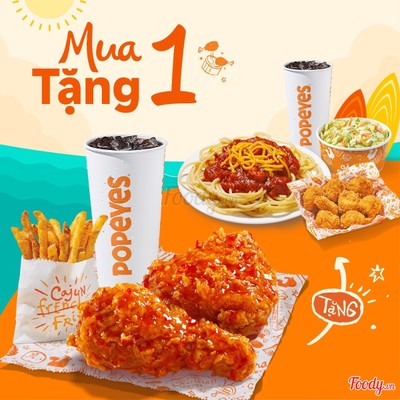 POPEYES - Mua 1 TẶNG 1