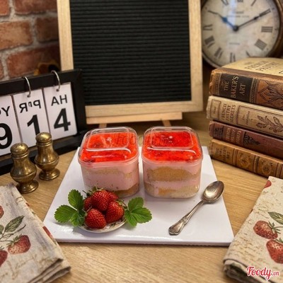 Bánh Mousse Dâu 1 ly