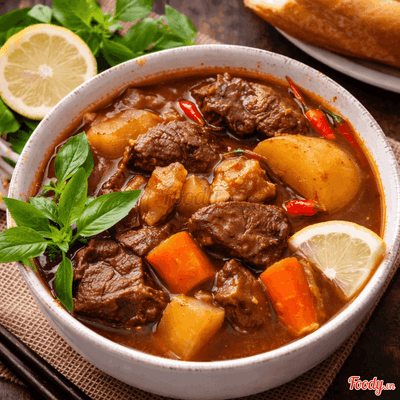TOP 7: Bò Kho Đặc Biệt Gân Mềm (nhiều thịt + 5 viên gân mềm)