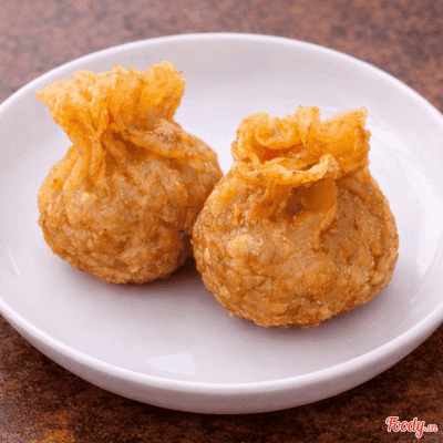 Hoành thánh chiên thêm 2 viên