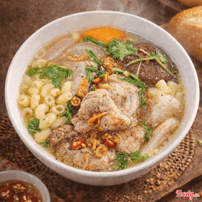 TOP 5: Súp Nui Nóng Thịt Heo