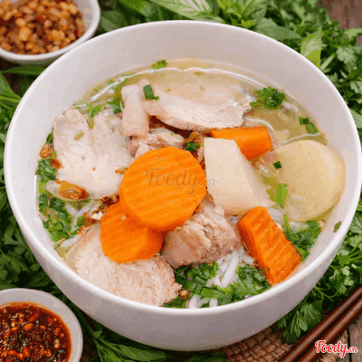 Súp Bánh Canh Nóng Thịt Heo