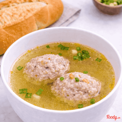 Xíu Mại Chén 2 Viên + Bánh Mì