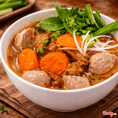 Bò Kho Đặc Biệt Bò Viên (nhiều bò + 2 bò viên)