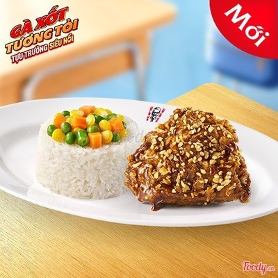 1 Cơm Gà Xốt Tương Tỏi