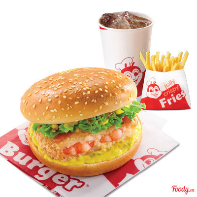Combo Burger Tôm 2
