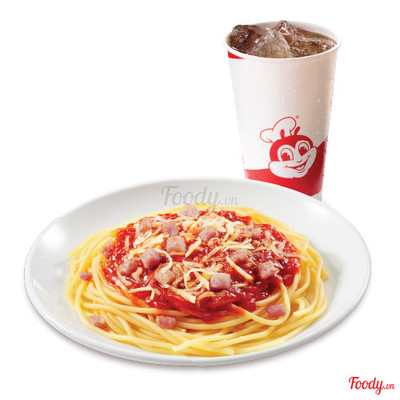 Mỳ Ý sốt cay vừa + 1 Pepsi vừa