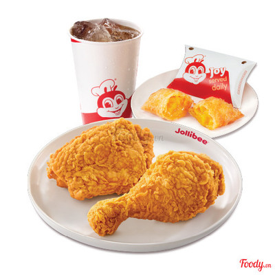 2 Miếng Gà Giòn Vui Vẻ + 1 Bánh xoài đào + 1 Nước ngọt lớn