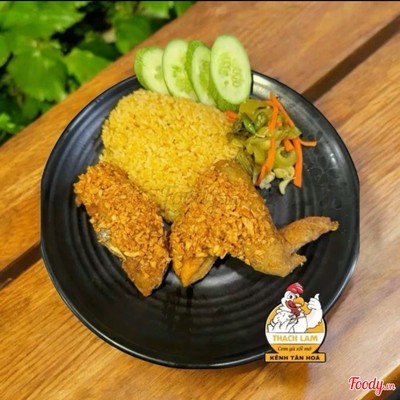 Cơm Gà Mắm Tỏi(Cánh Gà)