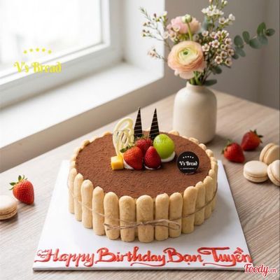Bánh kem vị cà phê kiểu Ý ổ nhỏ (Tiramisu R )- 1 cái
