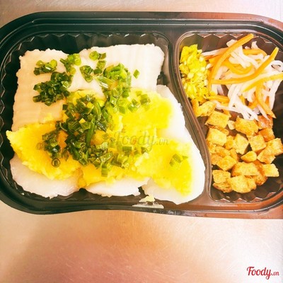 Bánh bèo đúc chay-nhân đậu xanh