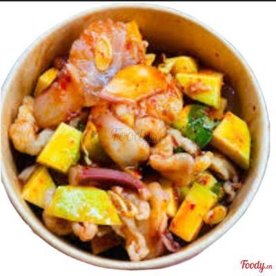 Râu Tuộc Mix Chân Gà Sốt Thái