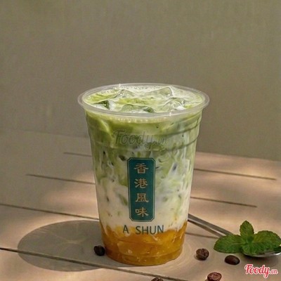 Matcha latte Xoài