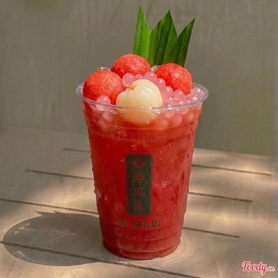 Trà vải dưa hấu