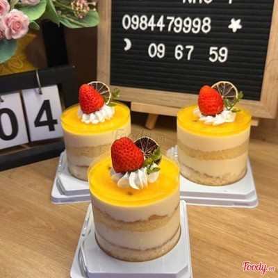 Bánh Mousse chanh leo