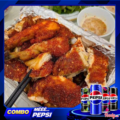 Combo 1 Con Gà Nướng Muối Ớt ( Thơm Ngon ) + Pepsi