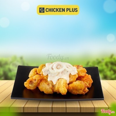 Mề gà xốt kem hành