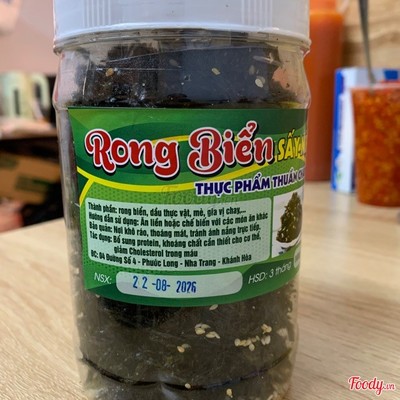 Rong biển sấy mè