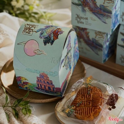 Bánh trung thu thập cẩm kèm hộp