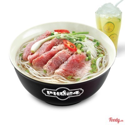 Phở Bò Tái nhỏ & Thức uống
