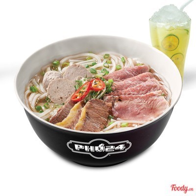 Phở Đặc Biệt lớn & Thức uống
