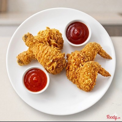 Tứ Gà Tới Bến (2 đùi, 2 cánh)