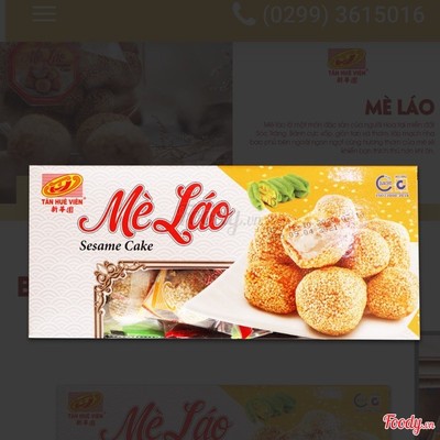 Mè láo cực xốp giòn 200gram