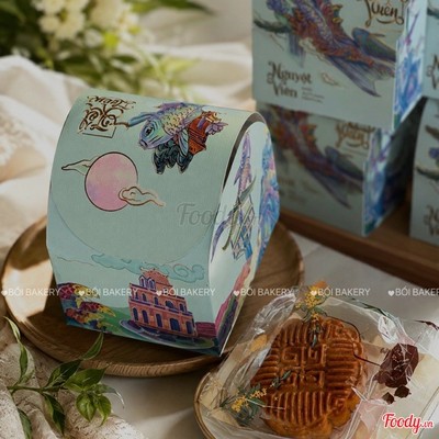 Khoai môn 1 trứng kèm hộp
