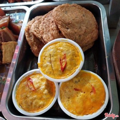 Cơm tấm mắm chưng