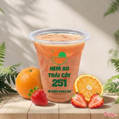Nước Ép Cam - Dâu