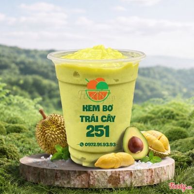 Sinh Tố Bơ - Sầu Riêng