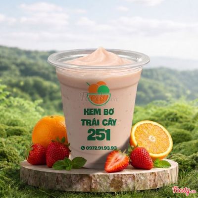 Sinh Tố Dâu - Cam