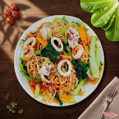 Mì Xào Mực
