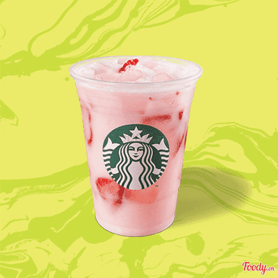 Pink Drink with Strawberry Acai Starbucks Refreshers™​ Beverage (with Coconutmilk)