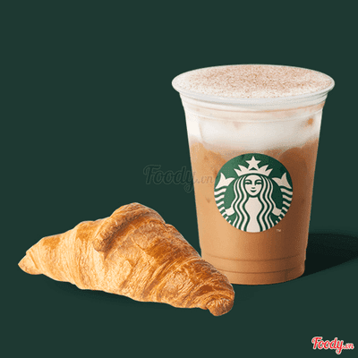 Combo Butter Croissant & Salted Caramel Cold Foam Dolce Espresso