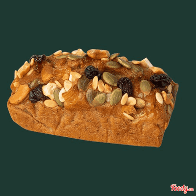 Mixed Nuts & Fruit Banana Bread