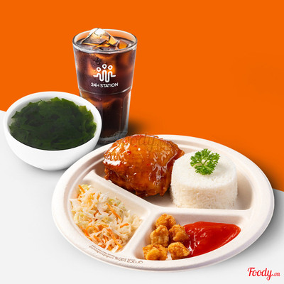 Combo Cơm Gà Phủ Xốt